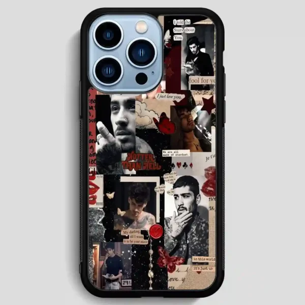 Zayn Malik Handcraft iPhone 13 Pro Max Case